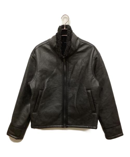 ZARA（ザラ）ZARA (ザラ) エコレザーボンバージャケット ブラック サイズ:Mの古着・服飾アイテム