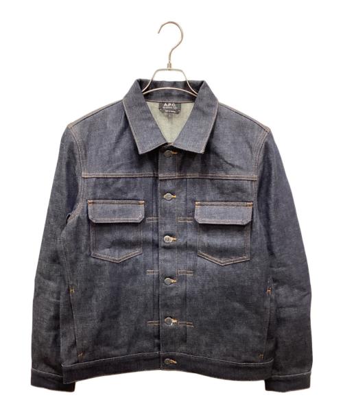 A.P.C.（アーペーセー）A.P.C. (アーペーセー) 2nd type デニムジャケット／セカンドタイプデニムジャケット インディゴ サイズ:Lの古着・服飾アイテム
