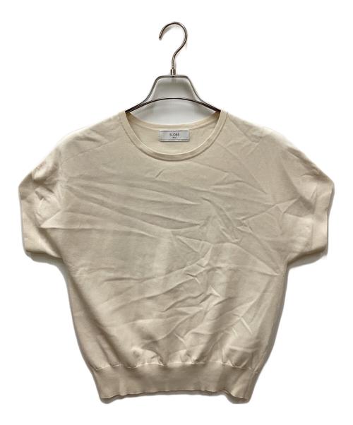 SLOBE IENA（スローブ イエナ）SLOBE IENA (スローブ イエナ) アイスコットンフレンチスリーブPO アイボリー サイズ:FREEの古着・服飾アイテム