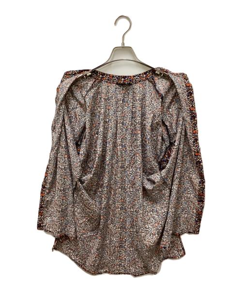 journal standard L'essage（ジャーナルスタンダード レサージュ）journal standard L'essage (ジャーナルスタンダード レサージュ) タックスリーブシャツ レッド サイズ:FREEの古着・服飾アイテム