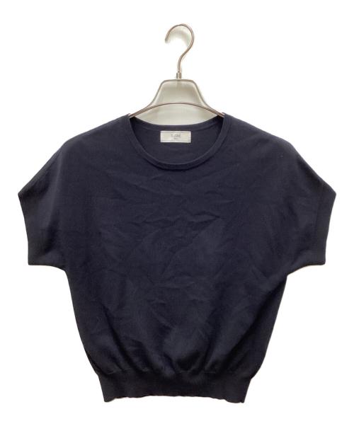 SLOBE IENA（スローブ イエナ）SLOBE IENA (スローブ イエナ) アイスコットンフレンチスリーブPO ネイビー サイズ:FREEの古着・服飾アイテム