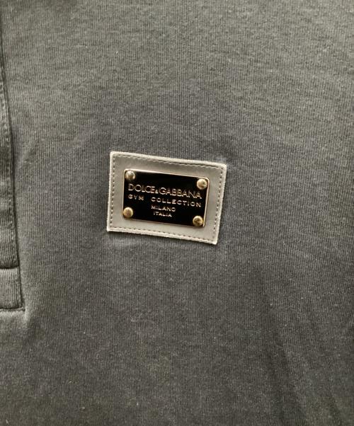 DOLCE & GABBANA（ドルチェ＆ガッバーナ）DOLCE & GABBANA (ドルチェ＆ガッバーナ) ポロシャツ ネイビー サイズ:52の古着・服飾アイテム