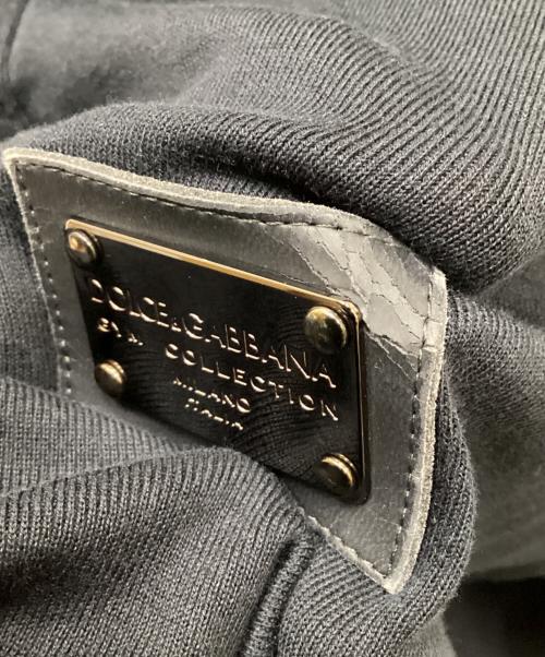 DOLCE & GABBANA（ドルチェ＆ガッバーナ）DOLCE & GABBANA (ドルチェ＆ガッバーナ) ポロシャツ ネイビー サイズ:52の古着・服飾アイテム