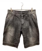 DOLCE & GABBANAドルチェ＆ガッバーナ）の古着「デニムショーツ」｜ブラック