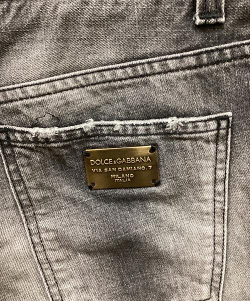 DOLCE & GABBANA（ドルチェ＆ガッバーナ）DOLCE & GABBANA (ドルチェ＆ガッバーナ) デニムショーツ ブラック サイズ:48の古着・服飾アイテム