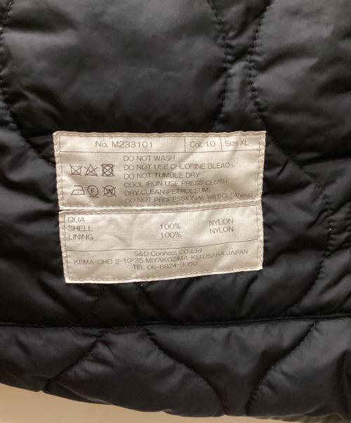 M.I.D.A.（ミダ）M.I.D.A. (ミダ) M-65インナージャケット ブラック サイズ:XLの古着・服飾アイテム