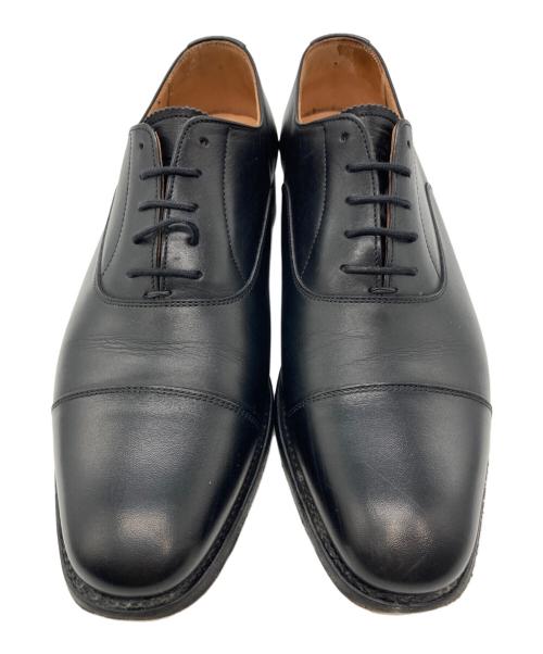 SCOTCH GRAIN（スコッチグレイン）SCOTCH GRAIN (スコッチグレイン) ストレートチップシューズ ブラック サイズ:23.5cmの古着・服飾アイテム