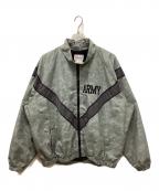 SKILCRAFTスキルクラフト）の古着「ミリタリートレーニングジャケット」｜グレー