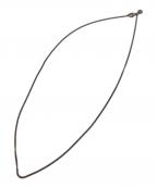 TOM WOODトムウッド）の古着「Curb Chain Slim/カーブ・チェーン・スリム」｜シルバー