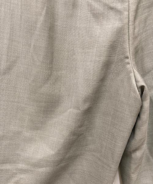 ebure（エブール）ebure (エブール) クリアボイルワイドパンツ グレー サイズ:size38の古着・服飾アイテム