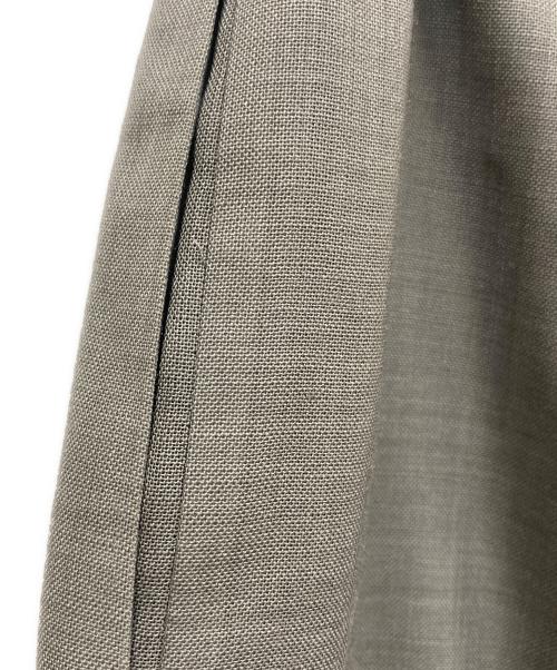 ebure（エブール）ebure (エブール) クリアボイルワイドパンツ グレー サイズ:size38の古着・服飾アイテム