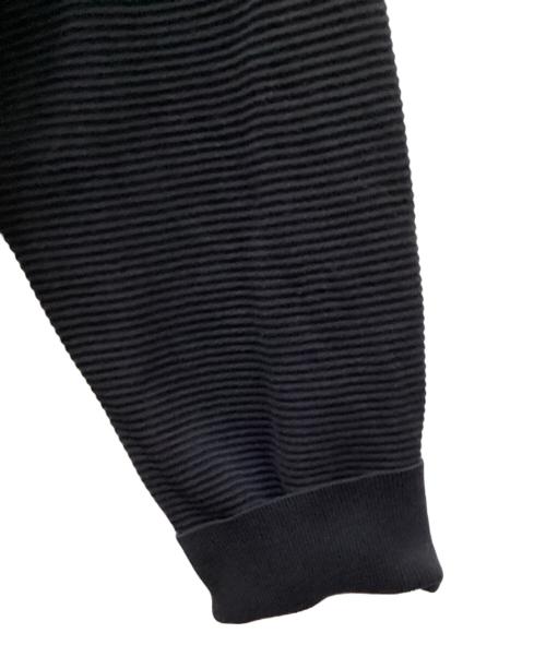 EMPORIO ARMANI（エンポリオアルマーニ）EMPORIO ARMANI (エンポリオアルマーニ) コットンニット ネイビー サイズ:Lの古着・服飾アイテム