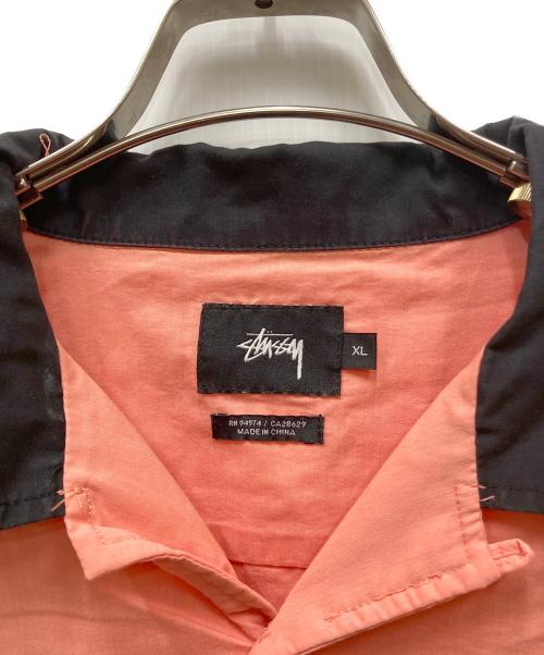 stussy（ステューシー）stussy (ステューシー) Laguna Bowling Shirt/ラグナボウリングシャツ ピンク サイズ:XLの古着・服飾アイテム