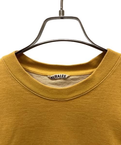 AURALEE（オーラリー）AURALEE (オーラリー) 別注STAND UP L/S TEE イエロー サイズ:4の古着・服飾アイテム