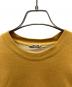 中古・古着 AURALEE (オーラリー) 別注STAND UP L/S TEE イエロー サイズ:4：8000円