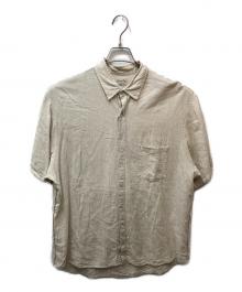 STEVEN ALAN（スティーブンアラン）の古着「リバースシームシャツ」｜ベージュ