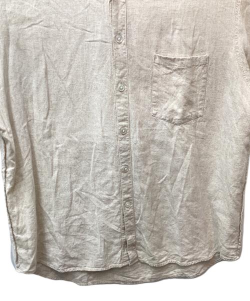 STEVEN ALAN（スティーブンアラン）STEVEN ALAN (スティーブンアラン) リバースシームシャツ ベージュ サイズ:Mの古着・服飾アイテム