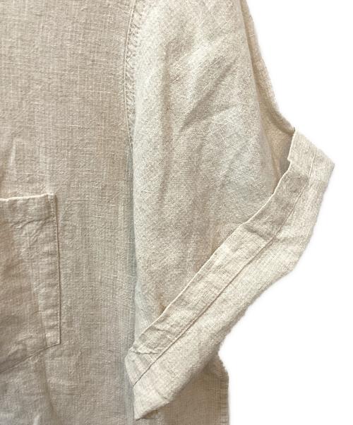 STEVEN ALAN（スティーブンアラン）STEVEN ALAN (スティーブンアラン) リバースシームシャツ ベージュ サイズ:Mの古着・服飾アイテム