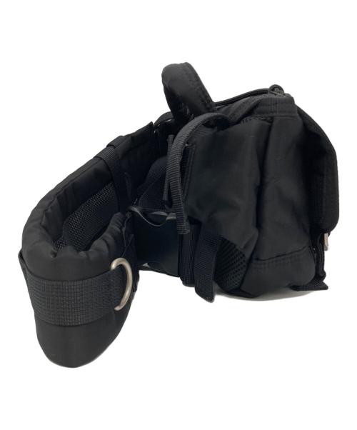 PORTER（ポーター）PORTER (ポーター) sacai (サカイ) Messenger S Bag/メッセンジャーエス コラボウエストバッグ ブラックの古着・服飾アイテム