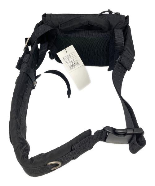 PORTER（ポーター）PORTER (ポーター) sacai (サカイ) Messenger S Bag/メッセンジャーエス コラボウエストバッグ ブラックの古着・服飾アイテム