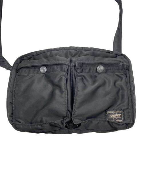 PORTER（ポーター）PORTER (ポーター) ショルダーバッグ ブラックの古着・服飾アイテム