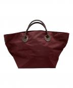 Herve Chapelierエルベシャプリエ）の古着「舟形トートバッグ」｜レッド