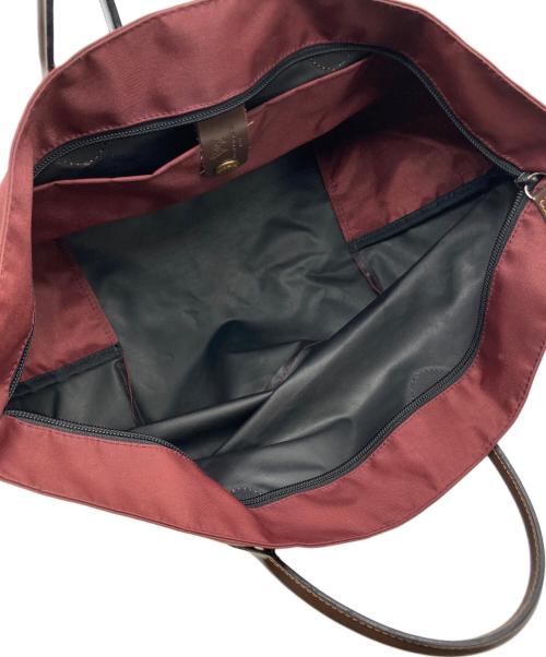 Herve Chapelier（エルベシャプリエ）Herve Chapelier (エルベシャプリエ) 舟形トートバッグ レッドの古着・服飾アイテム