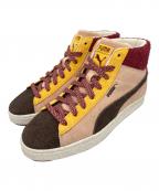 PUMA×LemLemプーマ×レムレム）の古着「Suede Mid 'Dark Chocolate Rose Quartz'/スエードミッドスニーカー」｜ピンク