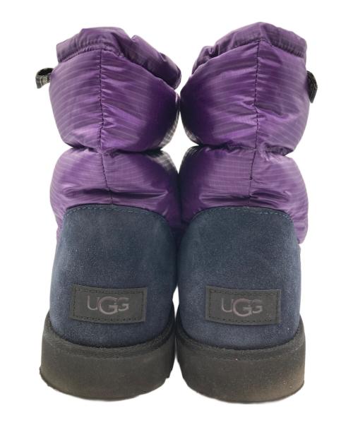 UGG（アグ）UGG (アグ) BEAMS (ビームス) RockyMountainFeatherBed (ロッキーマウンテンフェザーベッド) スエードパフブーツ パープル×ネイビー サイズ:28cmの古着・服飾アイテム