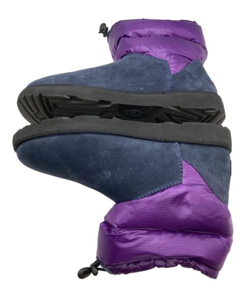 UGG（アグ）UGG (アグ) BEAMS (ビームス) RockyMountainFeatherBed (ロッキーマウンテンフェザーベッド) スエードパフブーツ パープル×ネイビー サイズ:28cmの古着・服飾アイテム