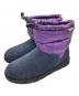 UGG（アグ）の古着「スエードパフブーツ」｜パープル×ネイビー