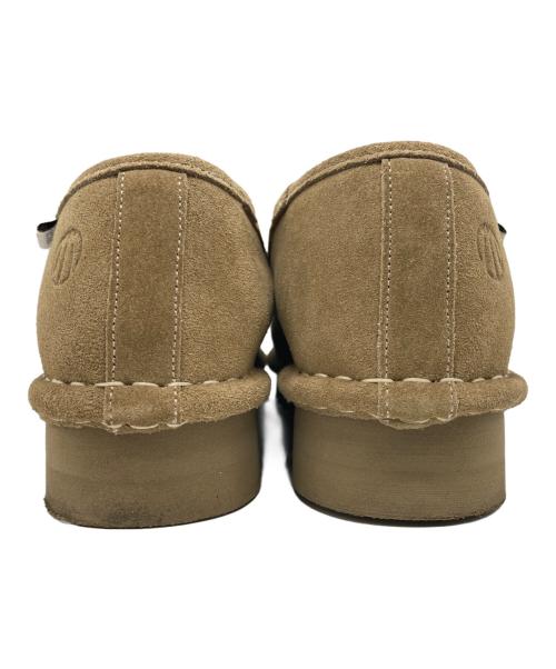 suvsole（サヴソル）SUVSOLE (サヴソル) GIZA SLIPON/ギザスリッポン ベージュ サイズ:27cmの古着・服飾アイテム