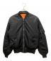 ALPHA INDUSTRIES（アルファインダストリーズ）の古着「フライトジャケット MA-1/エムエーワン」｜ブラック