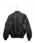ALPHA INDUSTRIES (アルファインダストリーズ) フライトジャケット MA-1/エムエーワン ブラック サイズ:M：6000円