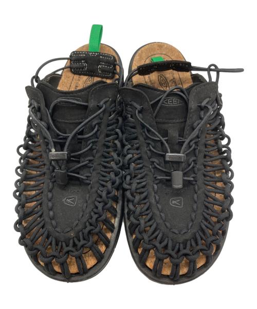 KEEN（キーン）KEEN (キーン) UNEEK II CONVERTIBLE X/ユニーク ツー コンバーチブル ブラック サイズ:27.5cmの古着・服飾アイテム