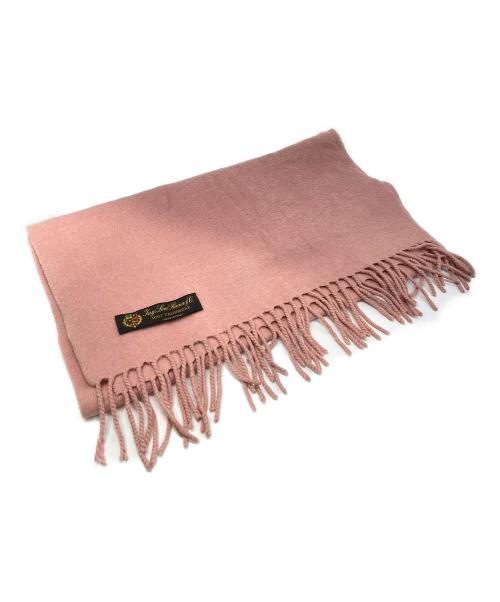 LORO PIANA（ロロピアーナ）LORO PIANA (ロロピアーナ) カシミヤマフラー ピンクの古着・服飾アイテム