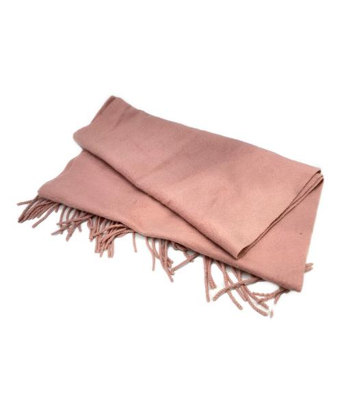 LORO PIANA（ロロピアーナ）LORO PIANA (ロロピアーナ) カシミヤマフラー ピンクの古着・服飾アイテム