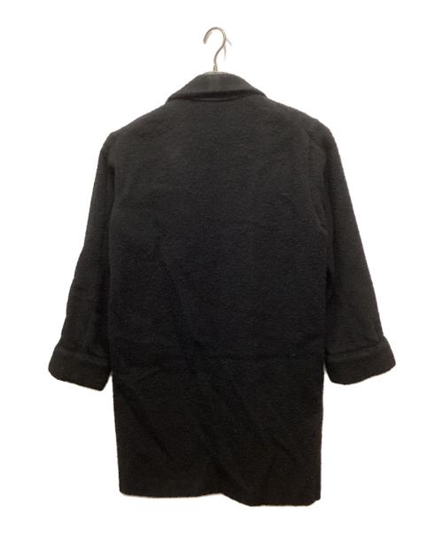 m's braque（エムズブラック）M'S BRAQUE (エムズブラック) ウールコート ブラック サイズ:36の古着・服飾アイテム