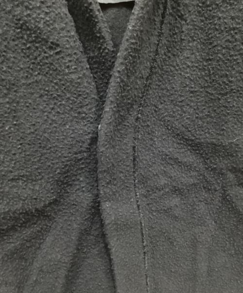 m's braque（エムズブラック）M'S BRAQUE (エムズブラック) ウールコート ブラック サイズ:36の古着・服飾アイテム