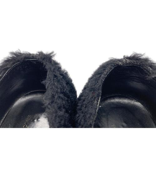 COMME des GARCONS HOMME（コムデギャルソン オム）COMME des GARCONS HOMME (コムデギャルソン オム) ボアシューズ ブラック サイズ:25.5cmの古着・服飾アイテム