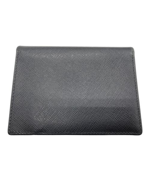 PRADA（プラダ）PRADA (プラダ) サフィアーノパスケース ブラックの古着・服飾アイテム