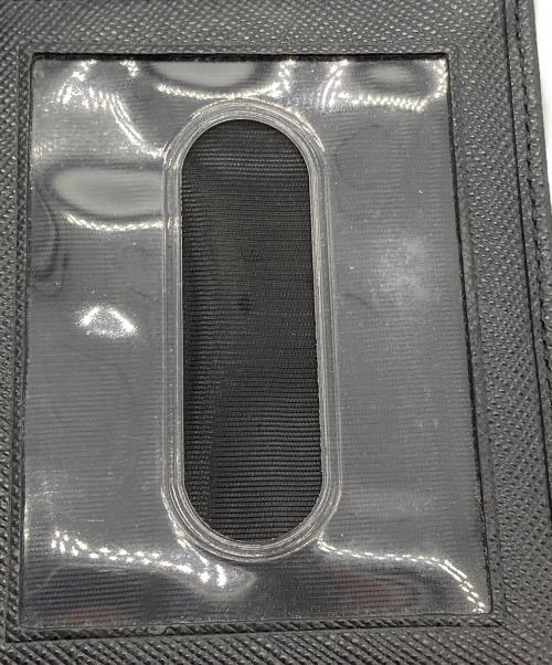 PRADA（プラダ）PRADA (プラダ) サフィアーノパスケース ブラックの古着・服飾アイテム