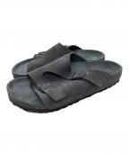 BIRKENSTOCK×BEAMSビルケンシュトック×ビームス）の古着「別注ZURICH ALL Charcoal/チューリッヒサンダル」｜グレー