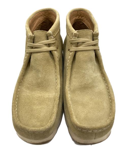 CLARKS（クラークス）CLARKS (クラークス) BEAMS (ビームス) 別注WallabeeBT GTX/ワラビーBT GTX ベージュ サイズ:25.5CMの古着・服飾アイテム
