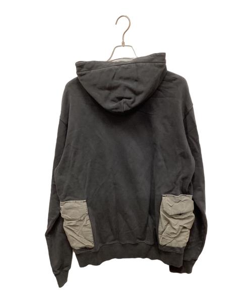 BAL（バル）BAL (バル) カーゴポケットジップパーカー ブラック サイズ:XLの古着・服飾アイテム