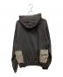 中古・古着 BAL (バル) カーゴポケットジップパーカー ブラック サイズ:XL：7000円