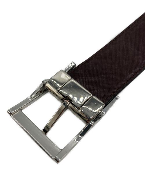 PAUL SMITH（ポールスミス）PAUL SMITH (ポールスミス) レザーベルト ブラックの古着・服飾アイテム