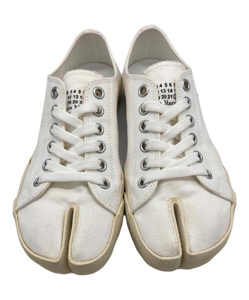 Maison Margiela（メゾンマルジェラ）Maison Margiela (メゾンマルジェラ) TABI SNEAKER/タビスニーカー ホワイト サイズ:37の古着・服飾アイテム