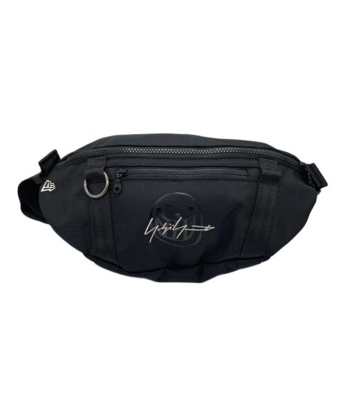 YOHJI YAMAMOTO（ヨウジヤマモト）YOHJI YAMAMOTO (ヨウジヤマモト) New Era (ニューエラ) ウエストバッグ ブラックの古着・服飾アイテム
