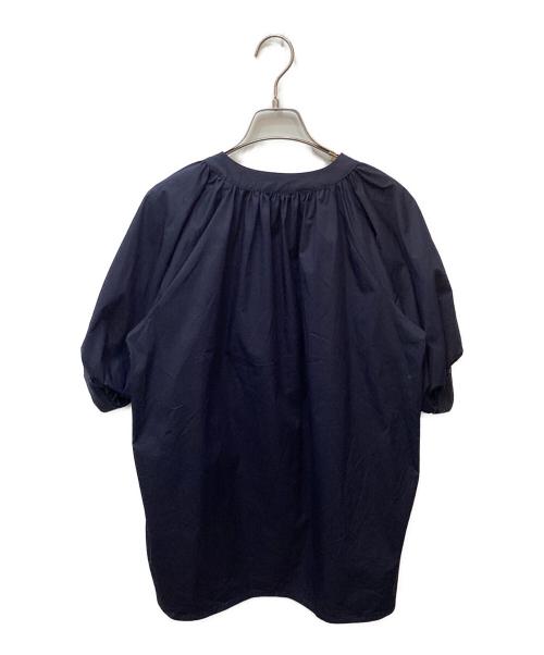 TORRAZZO DONNA（トラッゾドンナ）TORRAZZO DONNA (トラッゾドンナ) タイプライターシャツブラウス ネイビー サイズ:FREEの古着・服飾アイテム